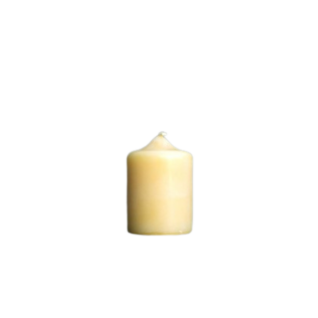 Bienenwachs-Stumpenkerze, 5,1 cm