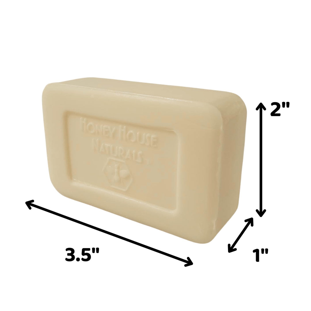 Jabón navideño envuelto en papel - 3.5 oz