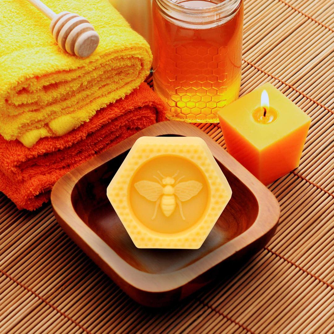 Large Bee Bar Solid Lotion