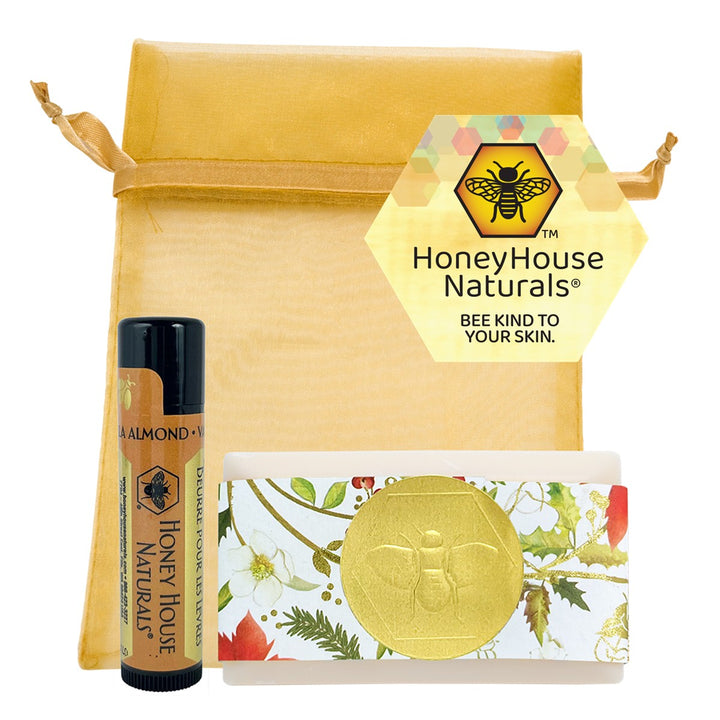 Holiday Mini Soap & Lip Butter Set