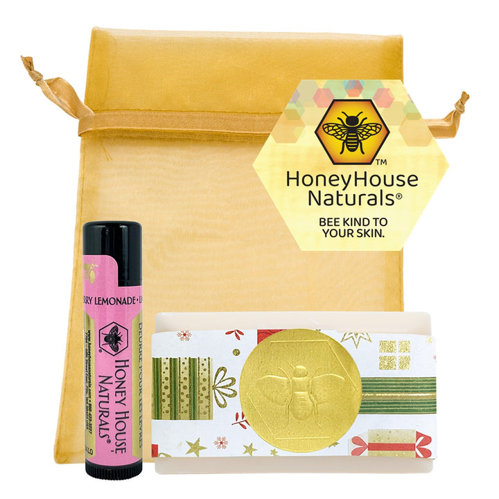 Holiday Mini Soap & Lip Butter Set