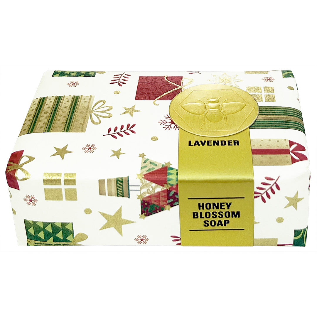 Set de regalo de jabón navideño de 3 piezas