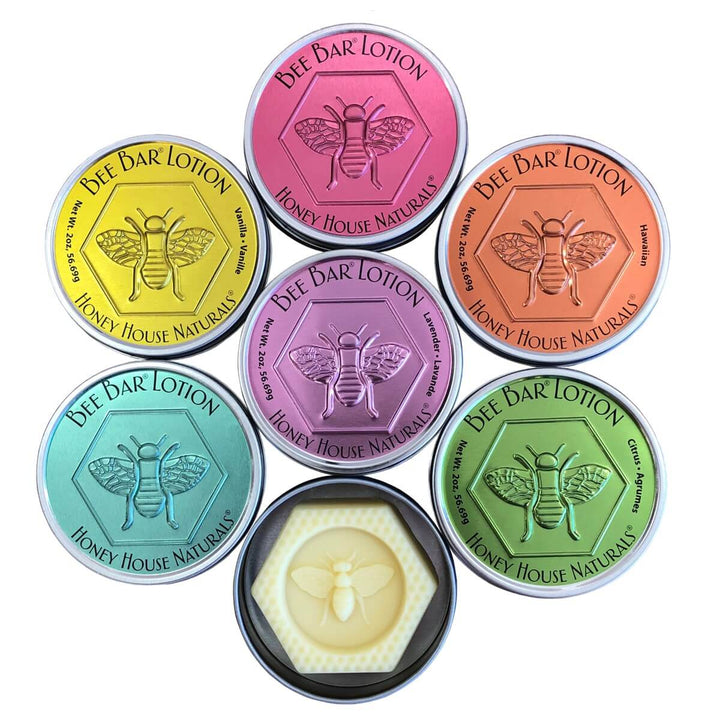 Large Bee Bar Solid Lotion