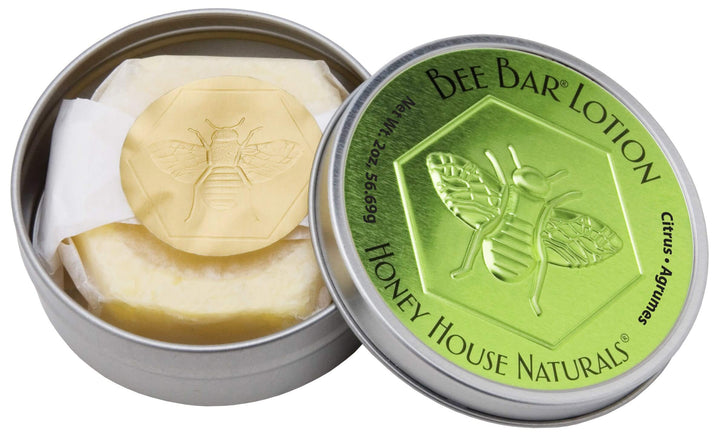 Large Bee Bar Solid Lotion