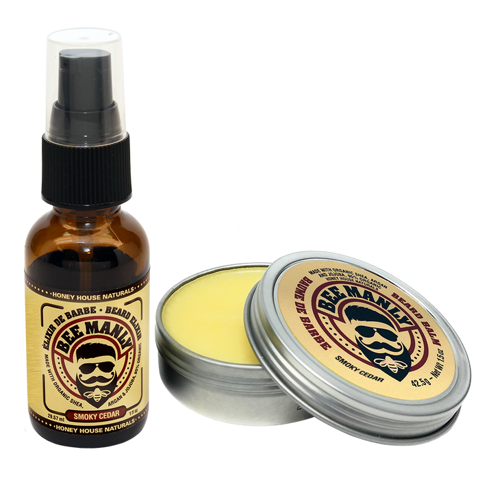 Bee Manly Beard Gift Set 2-Piece