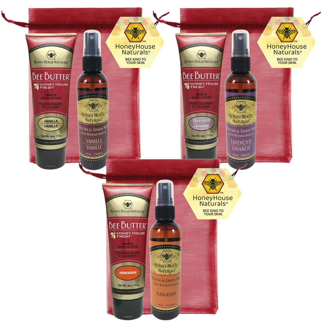 Room Mist & Bee Butter Cream Tube Gift Set