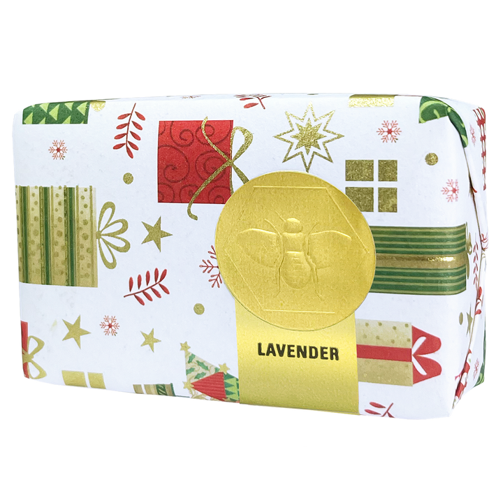 Set de regalo de jabón navideño de 3 piezas