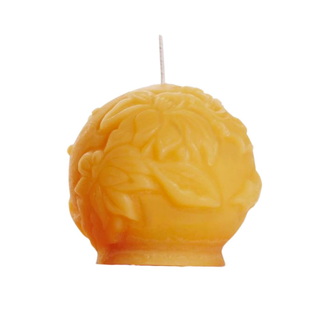Bienenwachs-Ornamentkerzen - Einzeln
