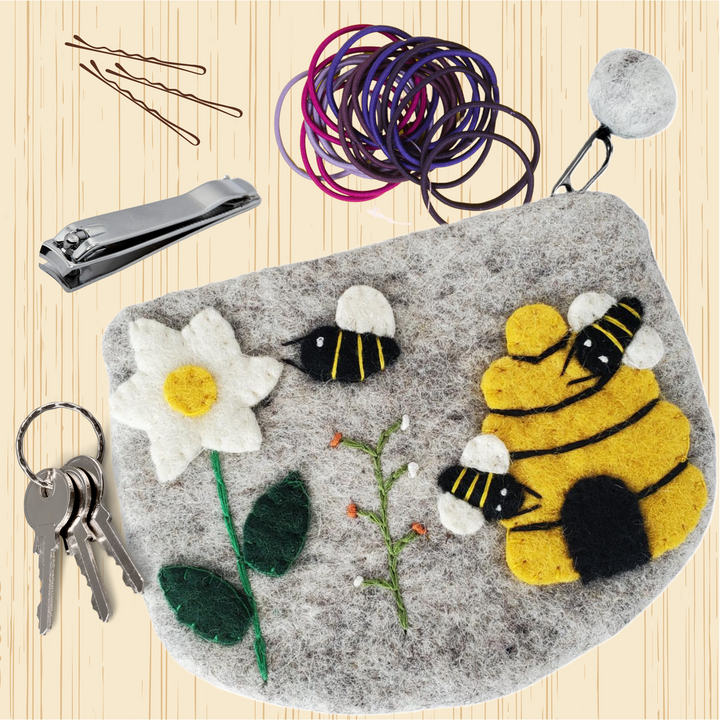 Wool Bee Bag - Unfilled