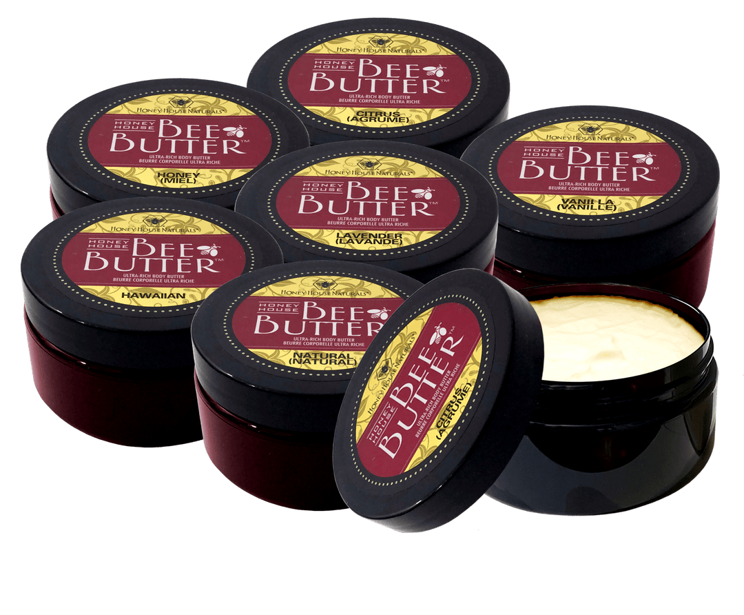 Honey House Naturals Bee Butter Cream TUB - 8oz