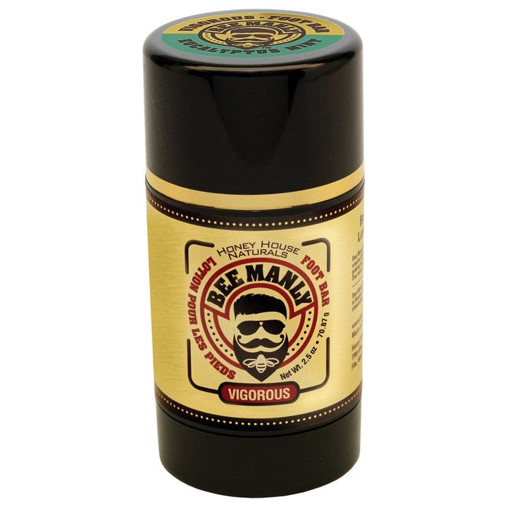 Honey House Naturals Bee Manly Foot Bar Lotion