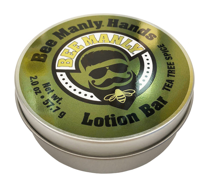 Honey House Naturals Bee Manly Hands & Balm Gift Set 2-Piece