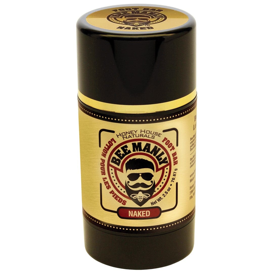 Honey House Naturals Bee Manly Set-Beard Balm, Hand & Foot Bar