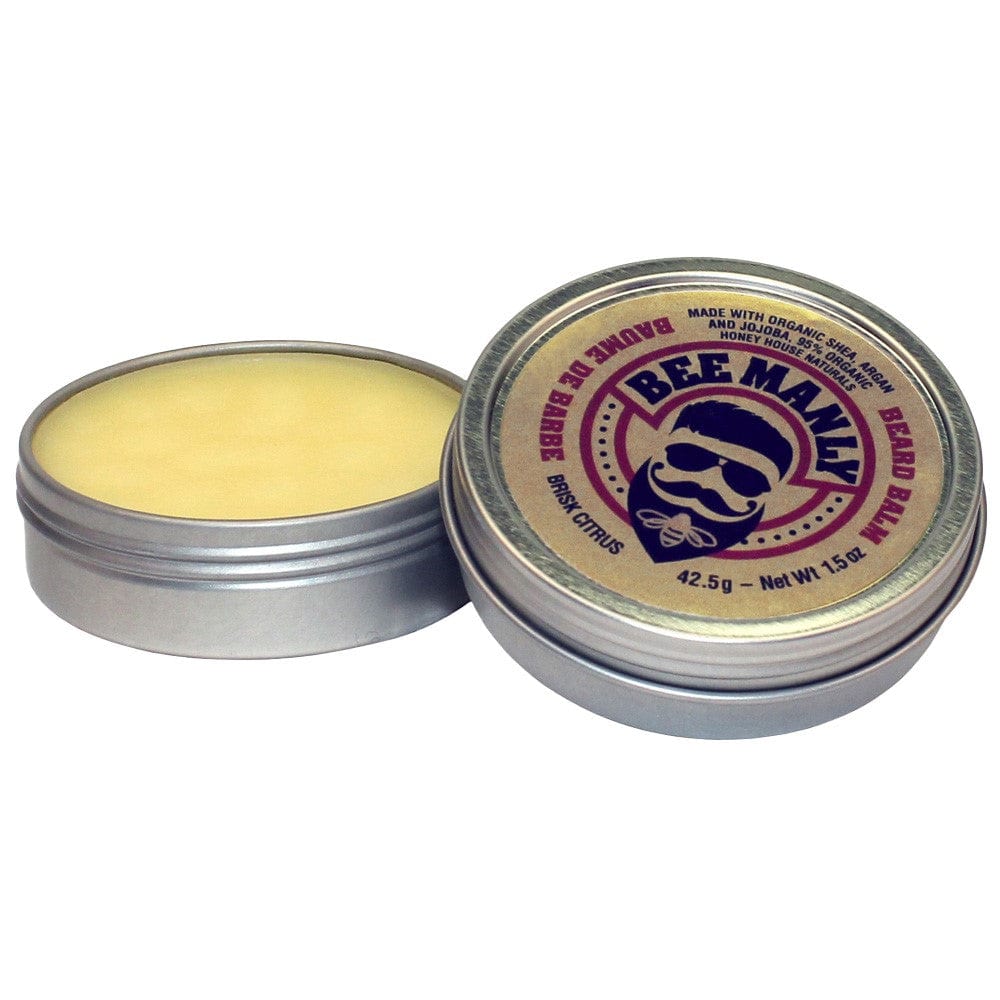 Honey House Naturals Bee Manly Set-Beard Balm, Hand & Foot Bar