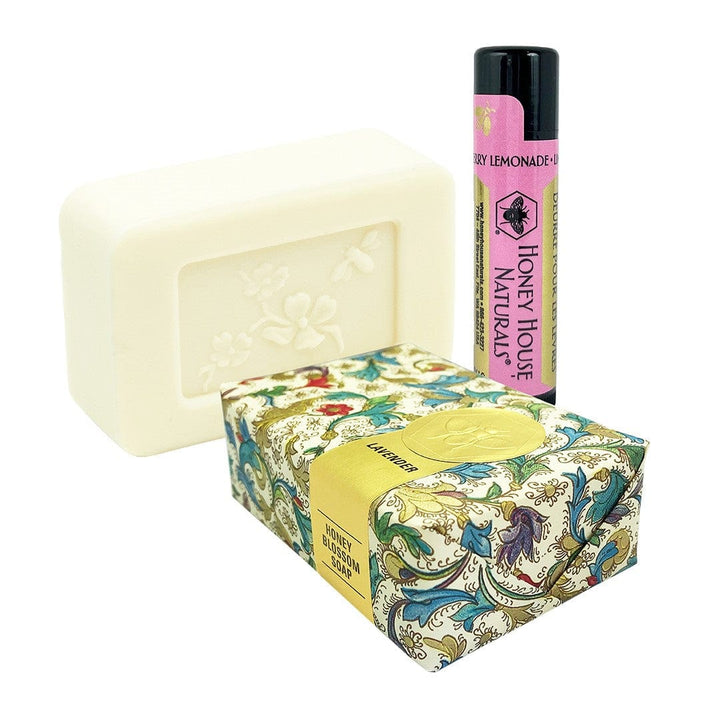 Honey House Naturals Lip Butter & 3.5oz Soap Gift Set