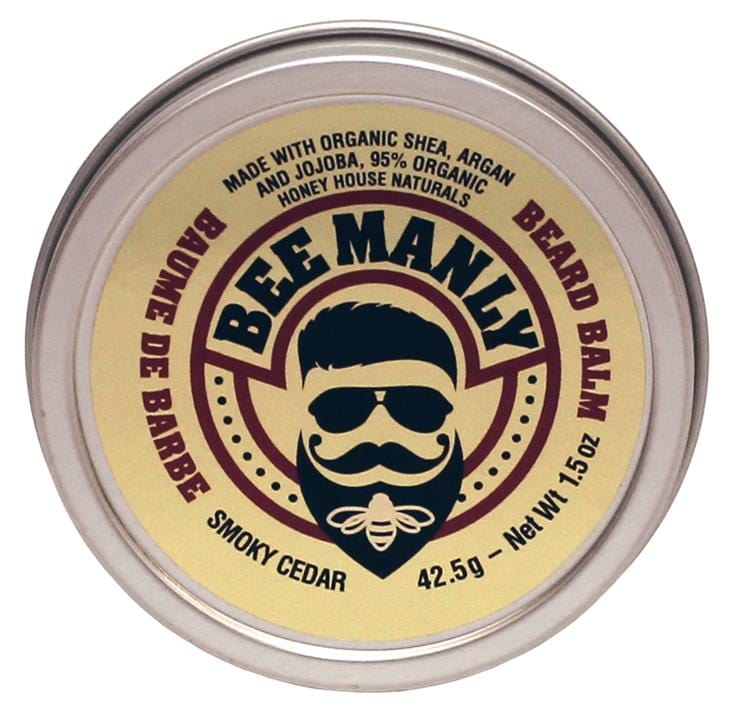 Honey House Naturals Smoky Cedar Bee Manly Beard Balm