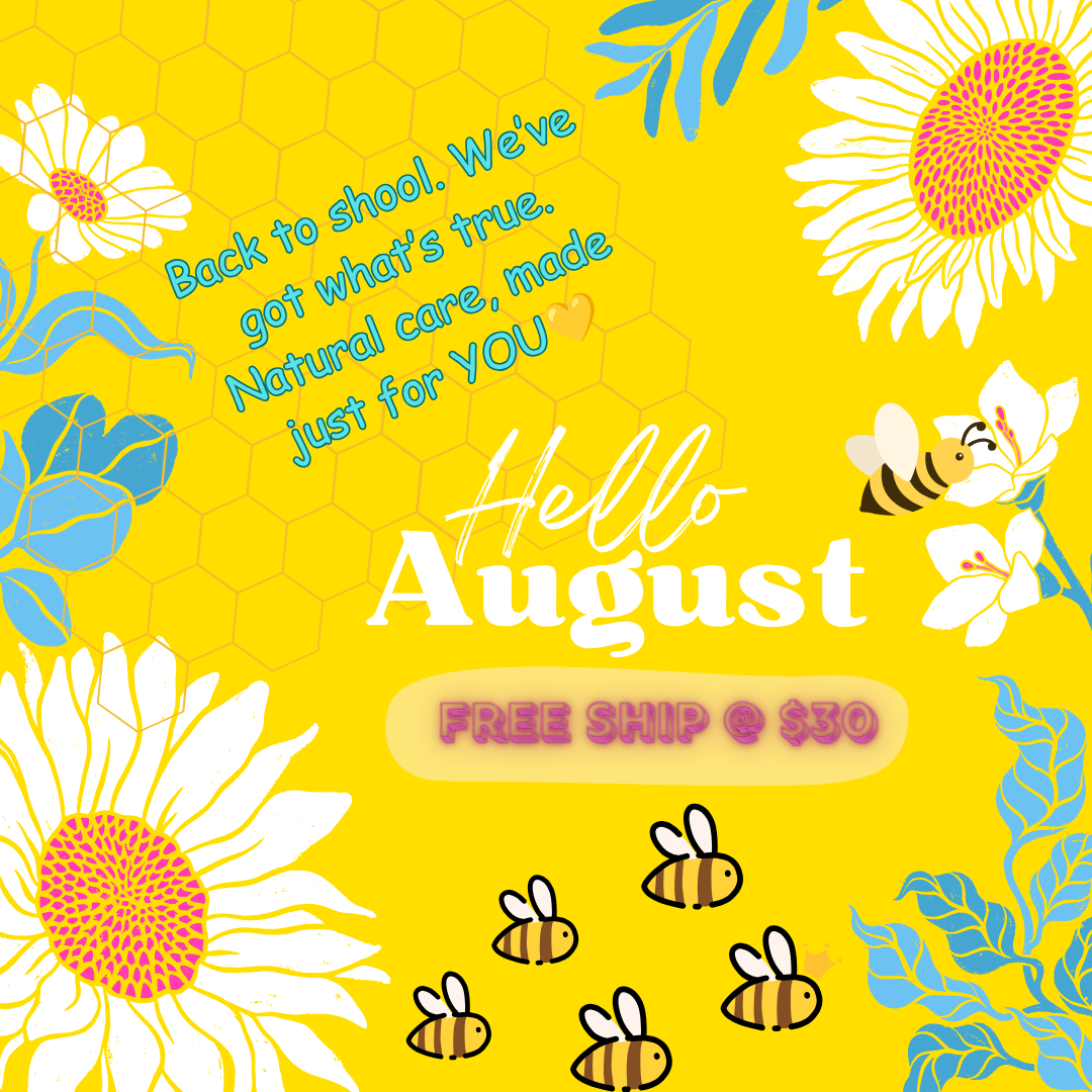 Hello August! Back to School