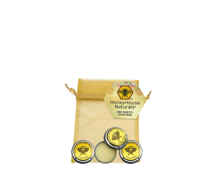Lata de mantequilla de labios - Set de regalo de 3 unidades