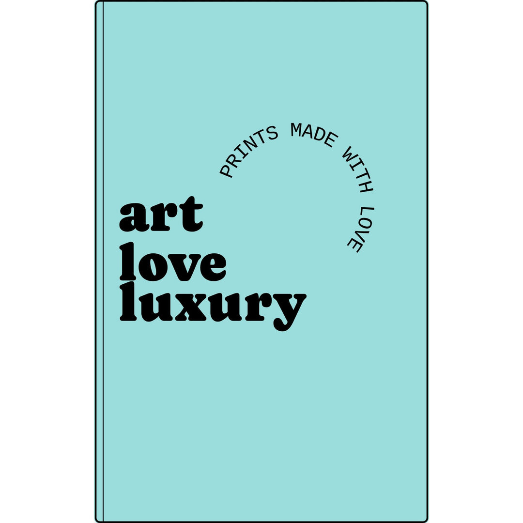Vegan Leather Journal — "art lover boutique" Engraved Sketchbook