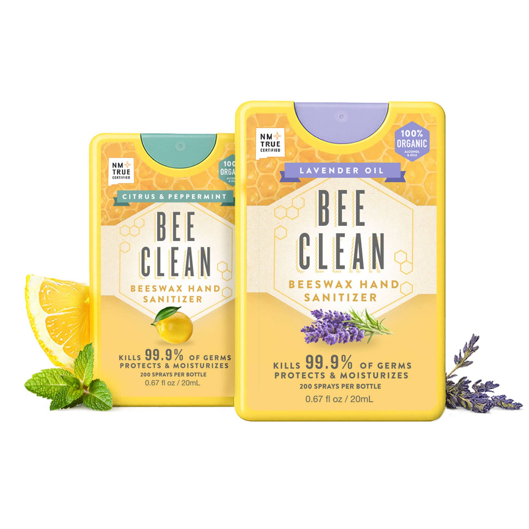 Bee Clean Organic Beeswax Hand Sanitizer