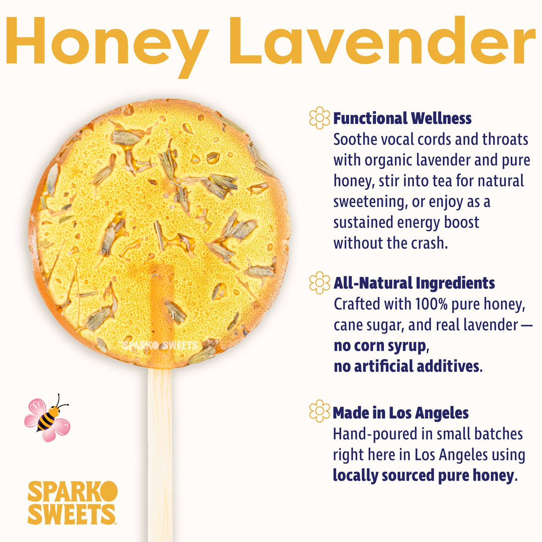 Honey Lollipops - New Flavors - Buy 5 Get 1 FREE