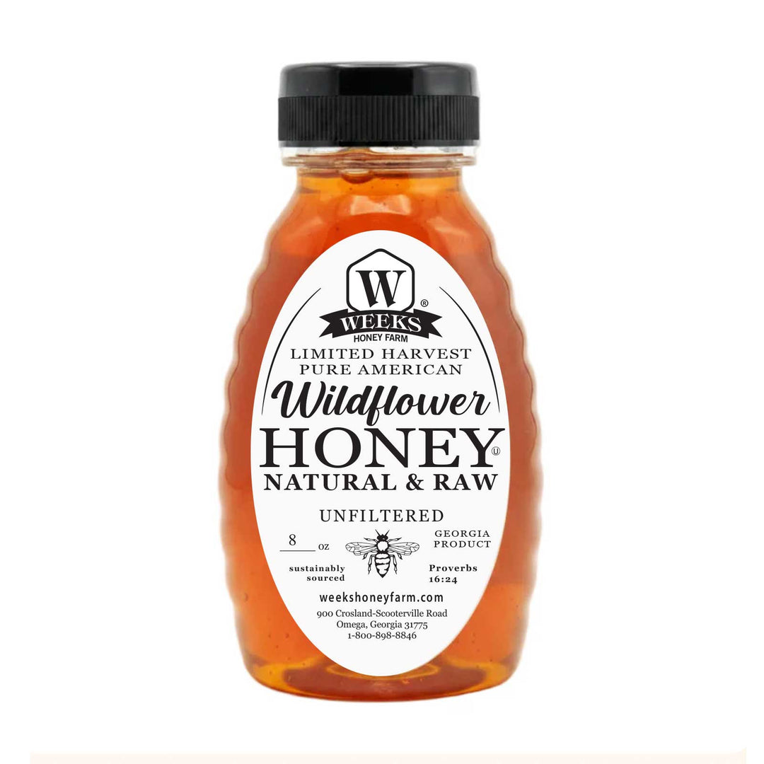 Georgia Wildflower Honey | 100% Raw &amp; Pure – Weeks Honey Farm