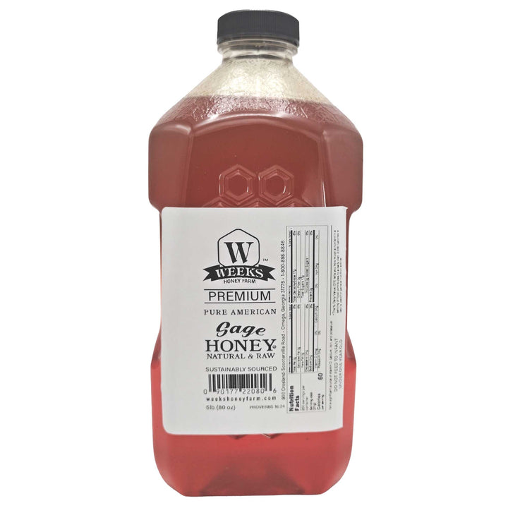 Raw Sage Honey | Rare California Wild Sage Blossom – Weeks Honey Farm