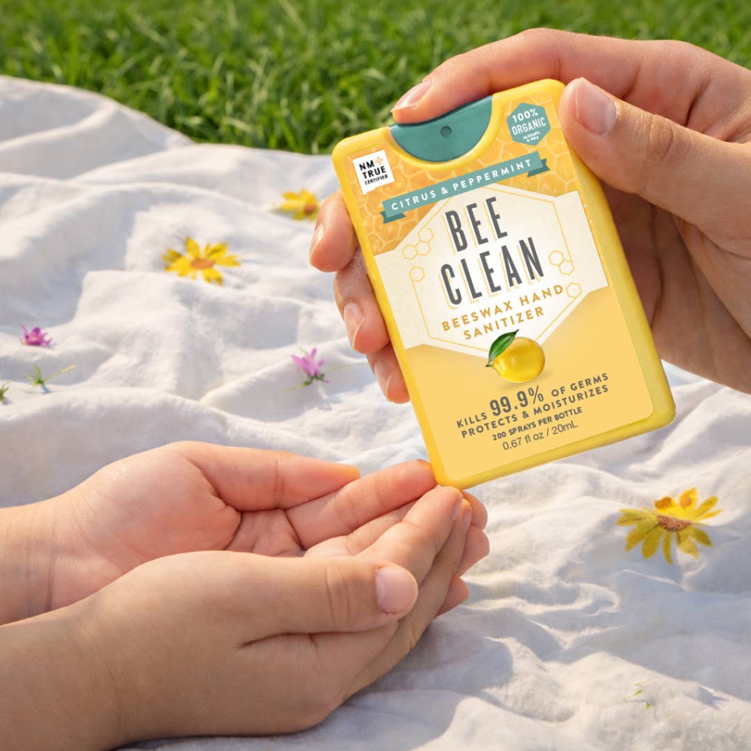 Bee Clean Organic Beeswax Hand Sanitizer