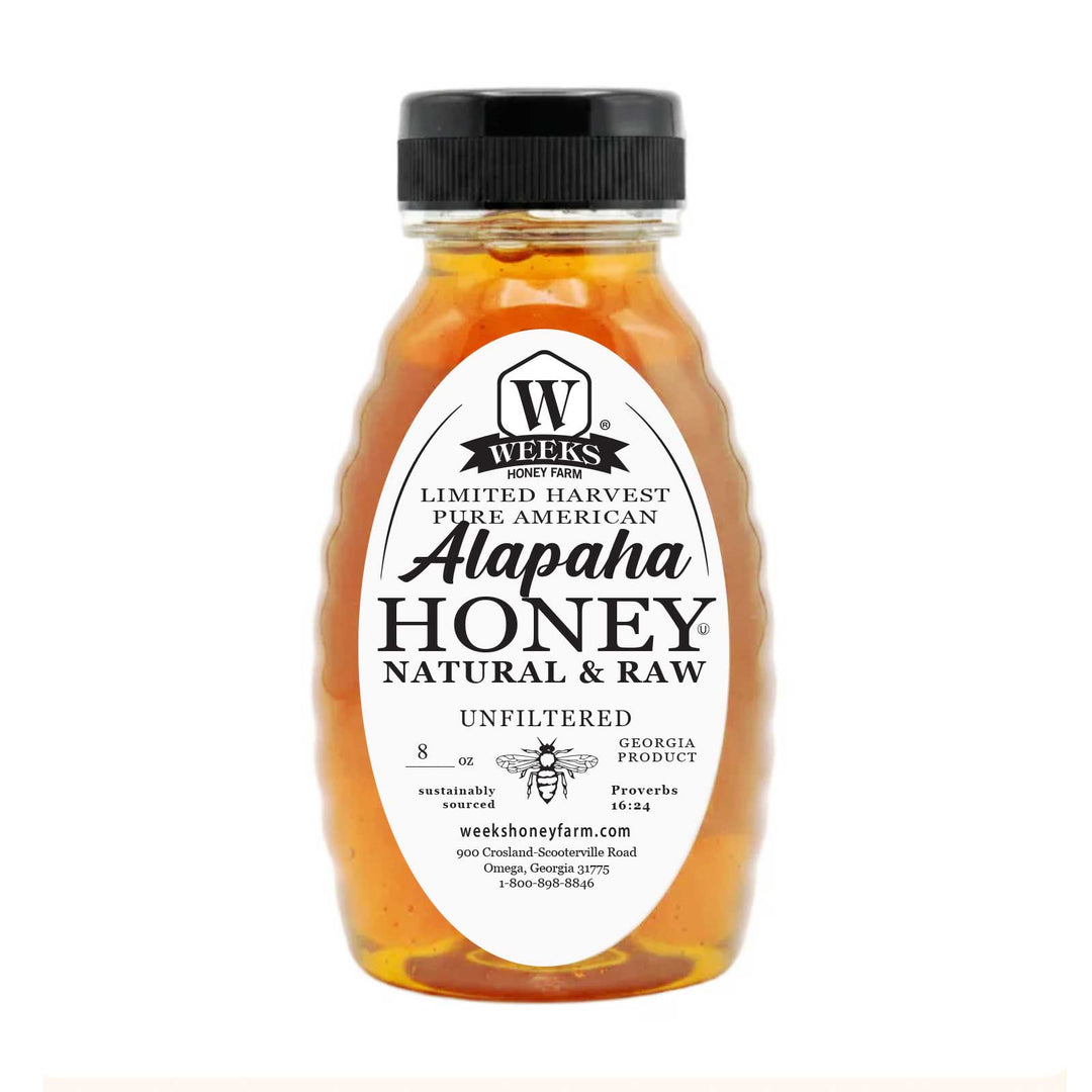 Premium Raw Alapaha Honey – Unfiltered Wildflower Blend from South Georgia
