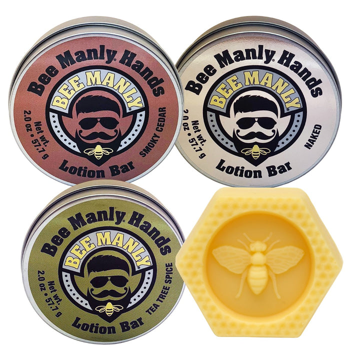 Bee Manly Hands & Organic Balm Gift Set 2-Piece