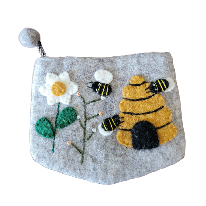 Wollbeutel Bienenbeutel Geschenkset