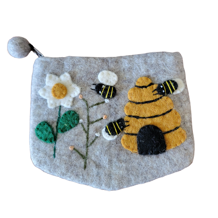 Bienenbeutel aus Wolle - Ungefüllt