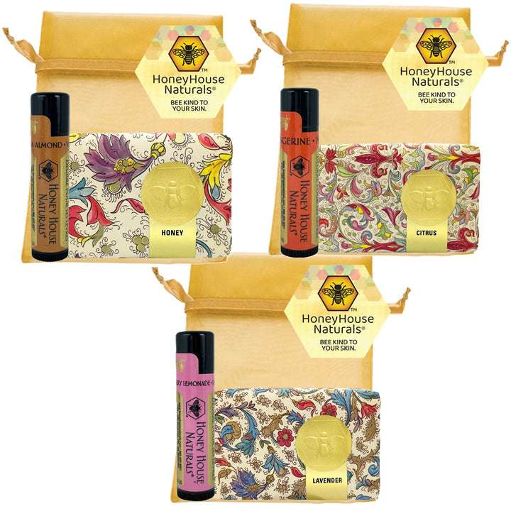 Soap (3.5 oz) & Lip Butter Gift Set