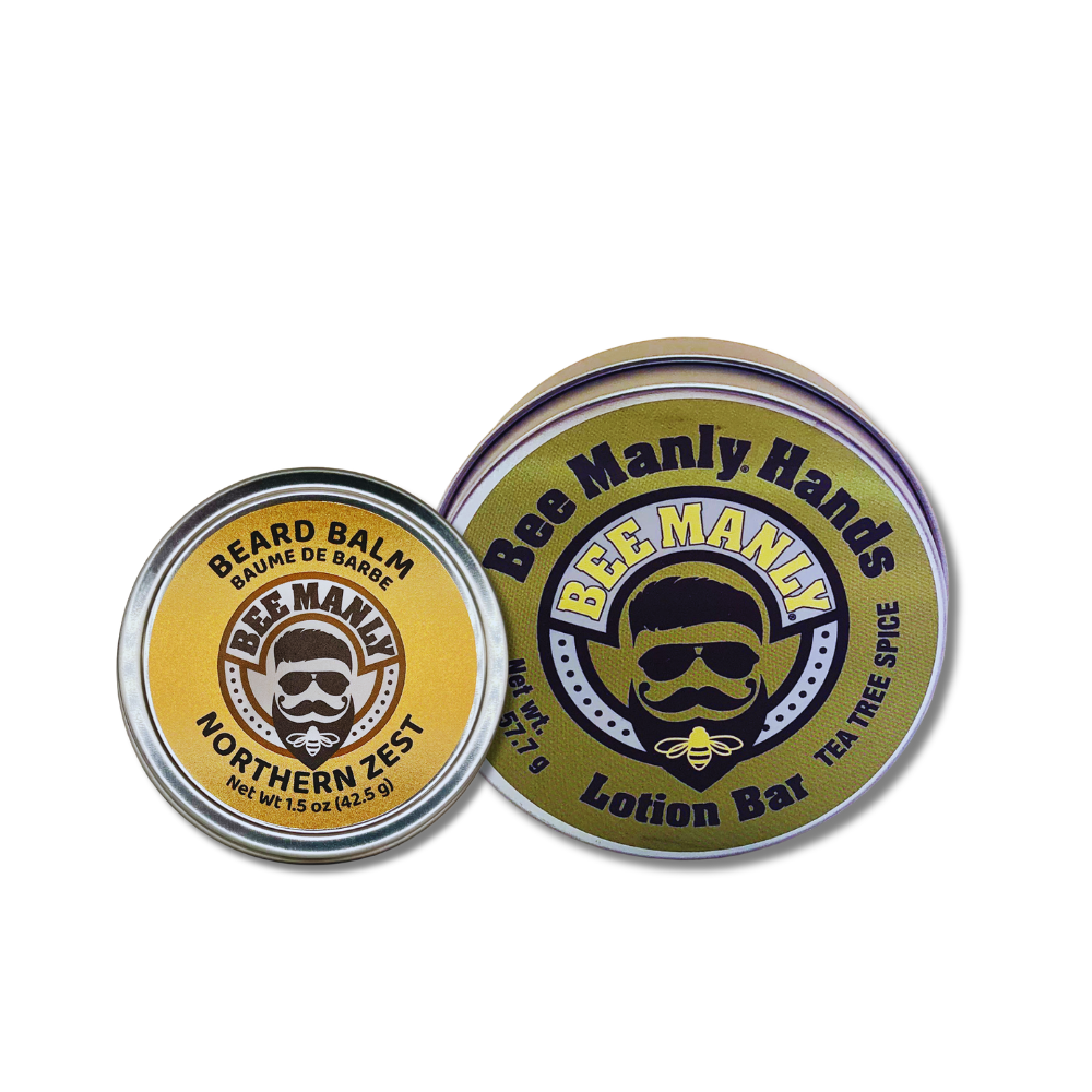 Bee Manly Hands &amp;amp; Bio-Balsam Geschenkset 2-teilig