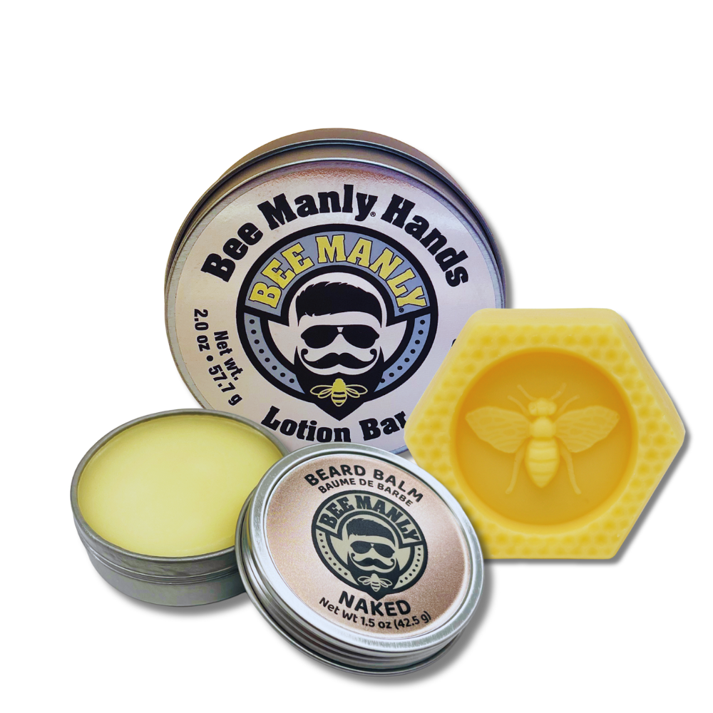 Bee Manly Hands &amp;amp; Bio-Balsam Geschenkset 2-teilig