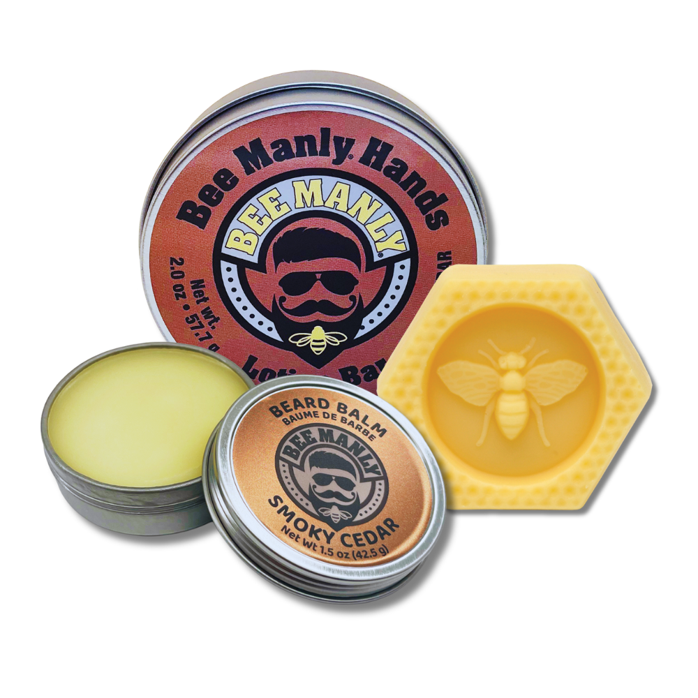 Bee Manly Hands &amp;amp; Bio-Balsam Geschenkset 2-teilig