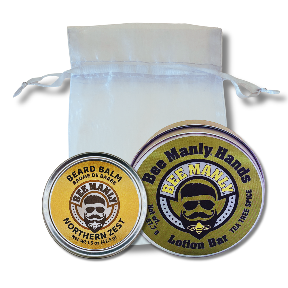 Bee Manly Hands &amp;amp; Bio-Balsam Geschenkset 2-teilig