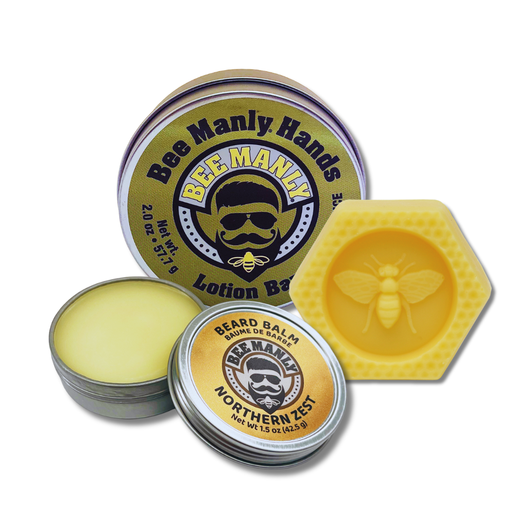 Bee Manly Hands &amp;amp; Bio-Balsam Geschenkset 2-teilig