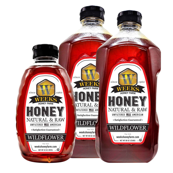 Georgia Wildflower Honey | 100% Raw &amp; Pure – Weeks Honey Farm