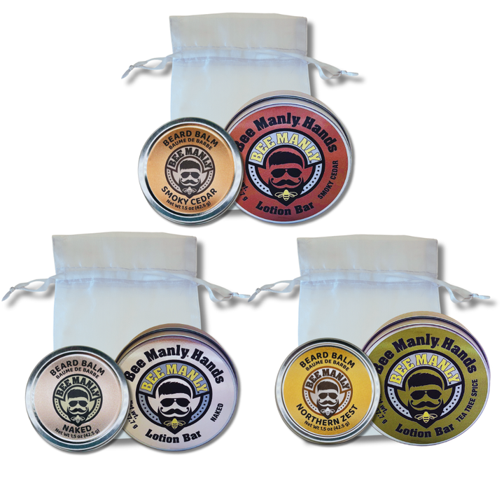 Bee Manly Hands &amp;amp; Bio-Balsam Geschenkset 2-teilig