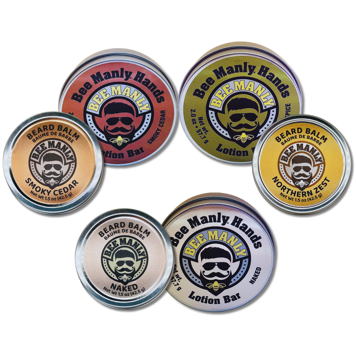 Bee Manly Hands &amp;amp; Bio-Balsam Geschenkset 2-teilig