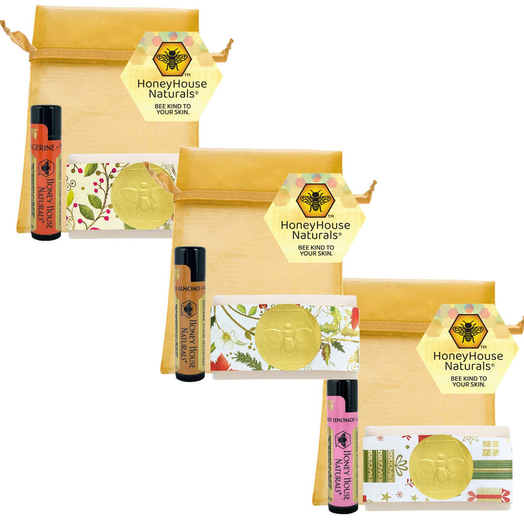 Holiday Mini Soap & Lip Butter Set