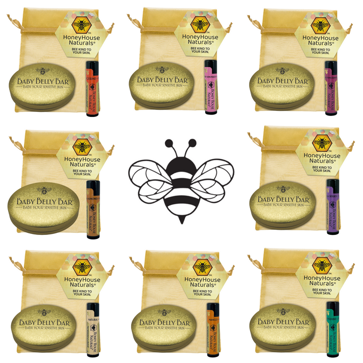 Belly Bar & Lip Butter Gift Set Duo