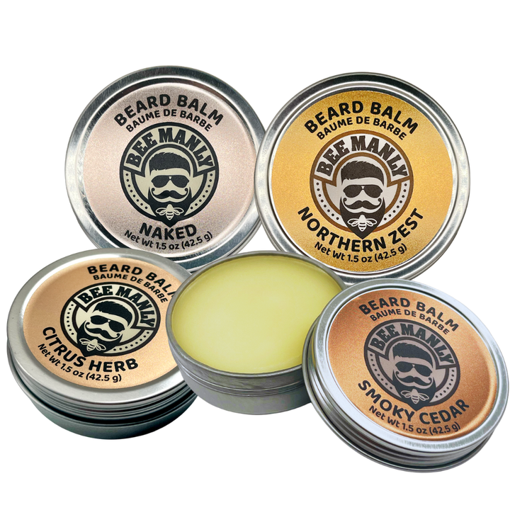 Bee Manly Beard Balm – New Scent Collection