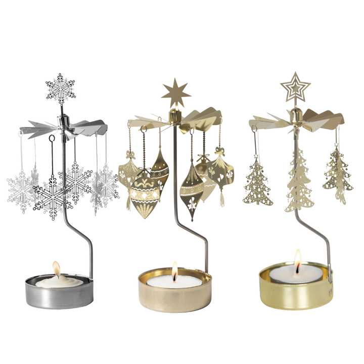 Rotating Candle Holder - New Styles