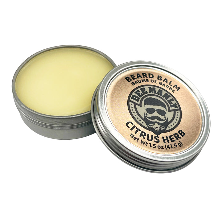 Bee Manly Beard Gift Set - Balm &amp; Elixir - 2 piece