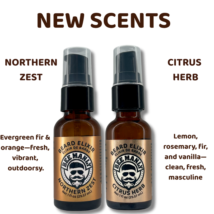Elixir orgánico para barba Bee Manly