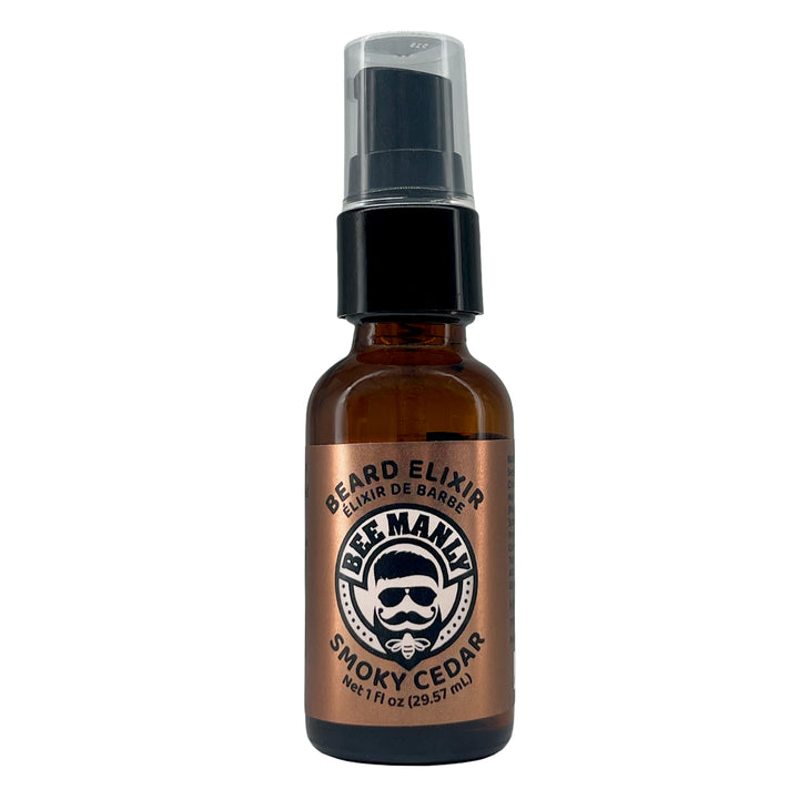 Bee Manly Beard Gift Set - Balm &amp; Elixir - 2 piece