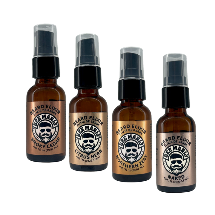 Elixir orgánico para barba Bee Manly