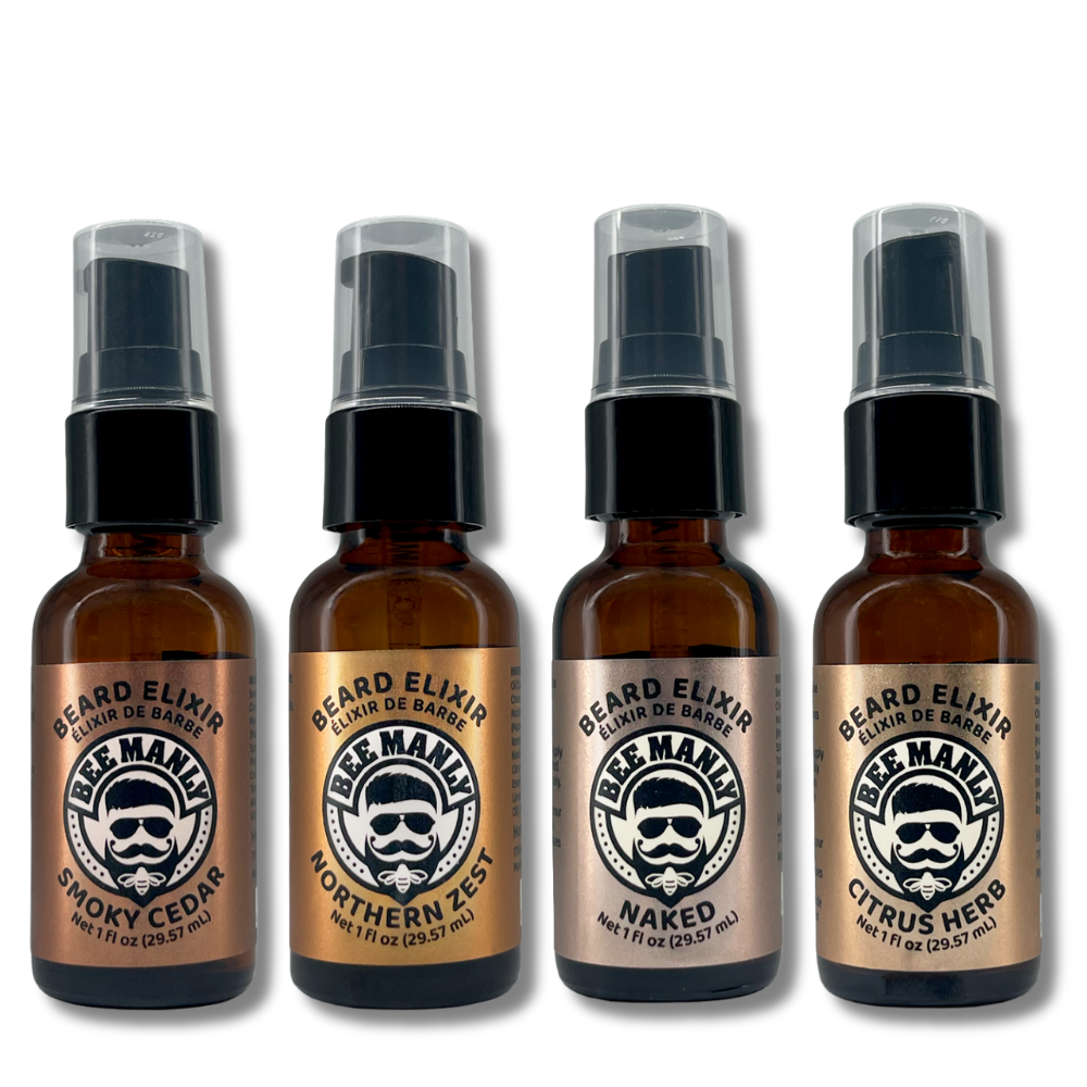 Elixir orgánico para barba Bee Manly